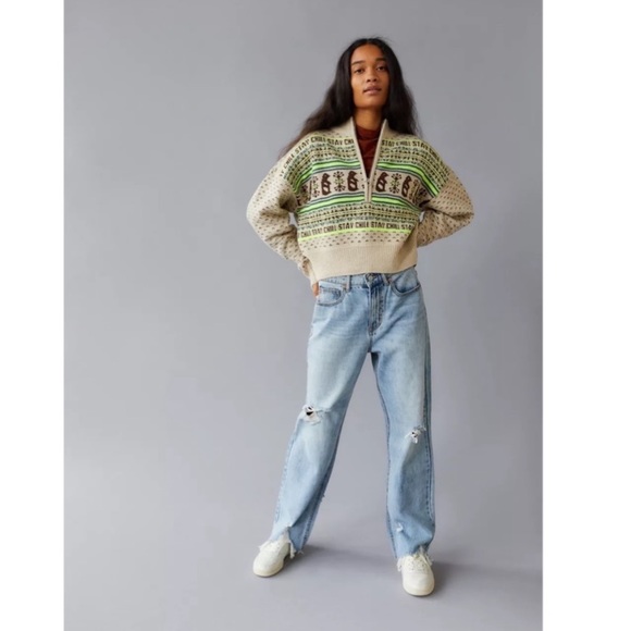 Urban Outfitters BDG Jesse Half-Zip Sweater - Picture 4 of 11